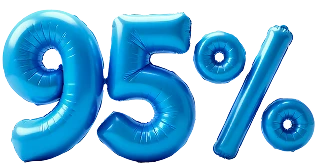 95% постоянных клиентов